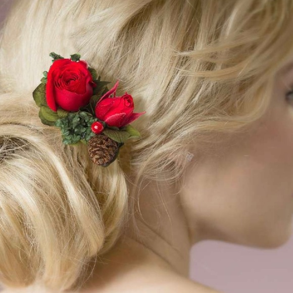 Natural flowers Comb - Picture 6 of 6